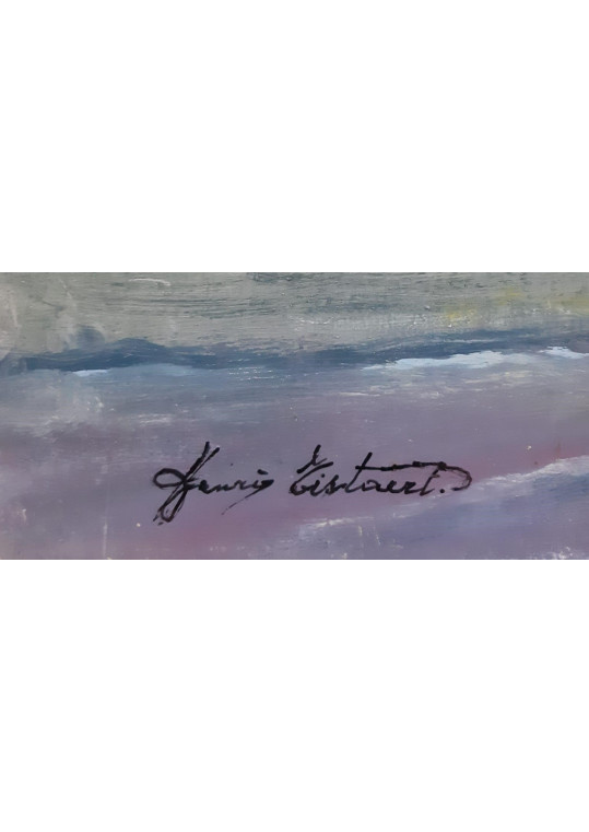 Henri Tistaert (Belgian, born 1932) - ''Le deux lover du jour''